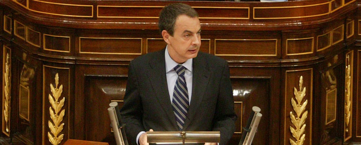 José Luis Rodríguez Zapatero. Foto: Archivo fotográfico del Congreso de los Diputados