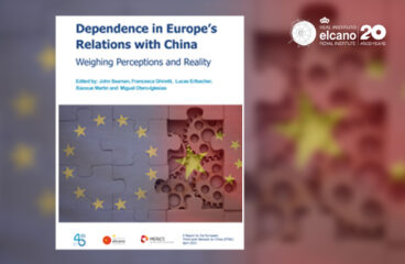 Portada del Informe del ETNC sobre La dependencia en las relaciones de Europa con China