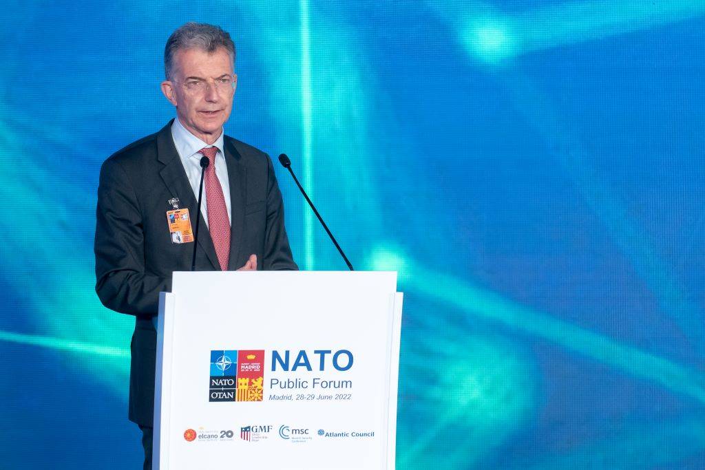 Christoph Heusgen, Chairman, Munich Security Conference. 2022 NATO Public Forum