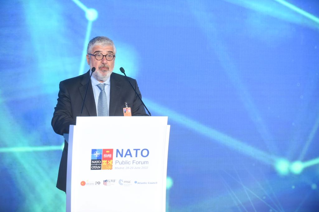 José Juan Ruiz Gómez, Chairman, Elcano Royal Institute. 2022 NATO Public Forum