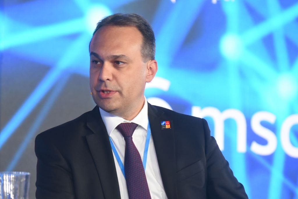 Dragomir Zakov, Minister of Defence, Bulgaria. 2022 NATO Public Forum