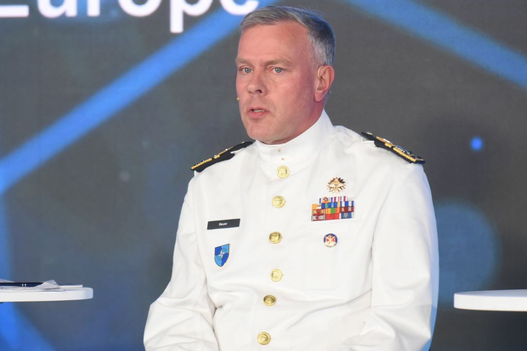 Admiral Rob Bauer, Chair, Military Committee, NATO. 2022 NATO Public Forum