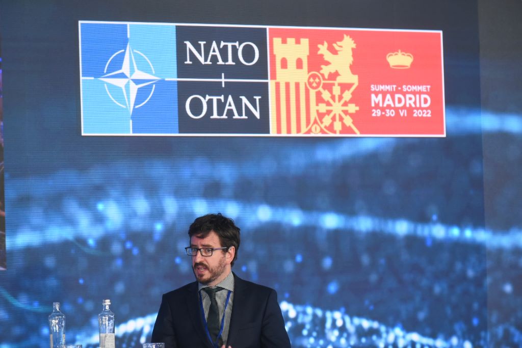 Luis Simón, Director, Brussels Office and Senior Analyst, Elcano Royal Institute. 2022 NATO Public Forum