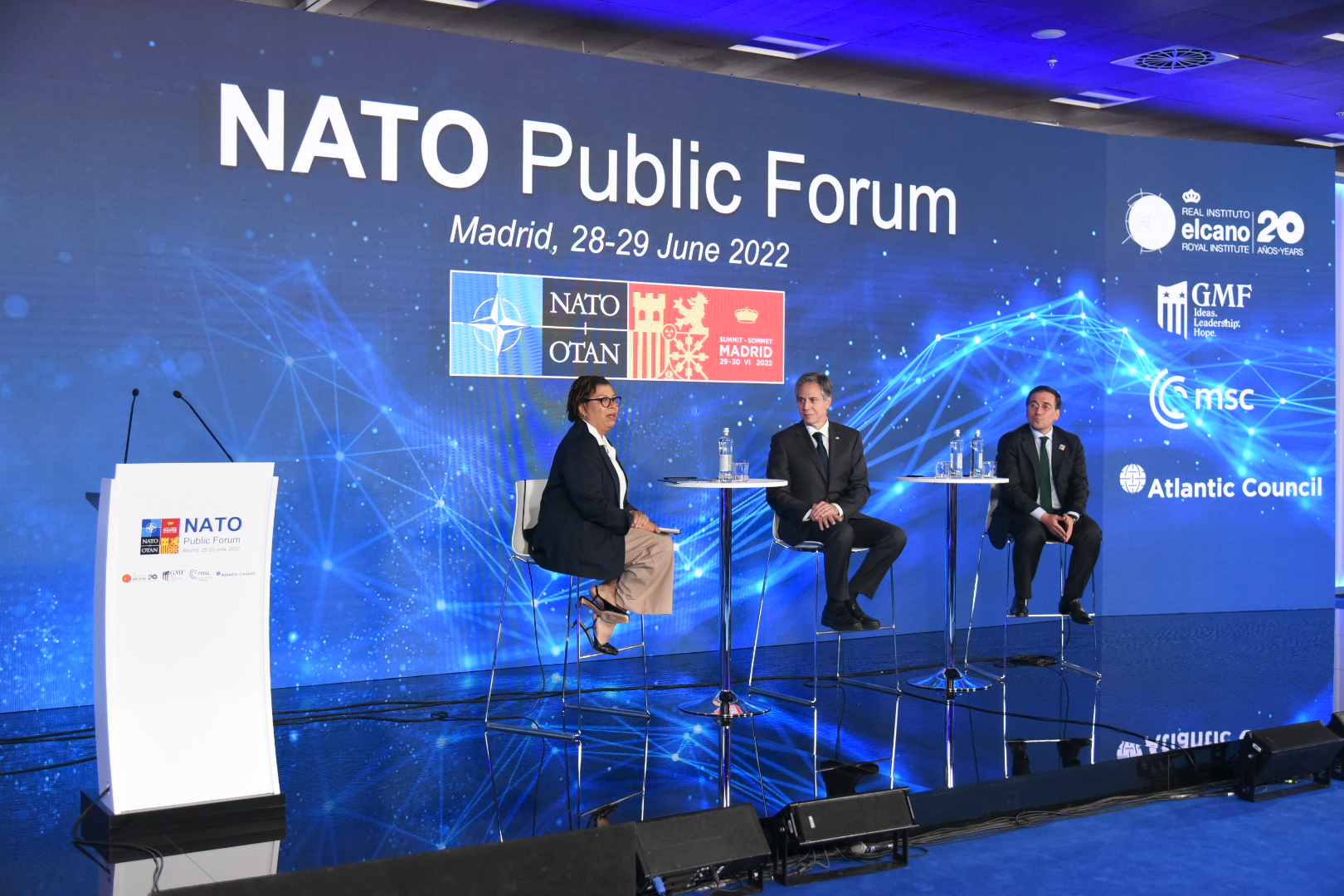 Michel Martin, Weekend Host of All Things Considered and Consider This, National Public Radio. 2022 NATO Public Forum