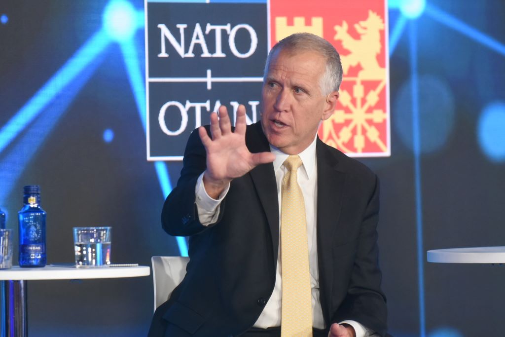 Thom Tillis, Senator from North Carolina, US Senate. 2022 NATO Public Forum