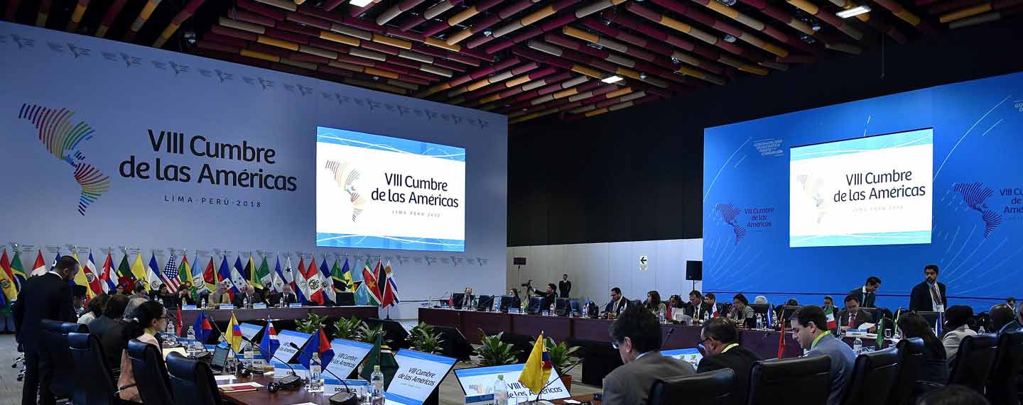 Meeting of the Summit Implementation Review Group at the VIII Summit of the Americas Peru (2018)