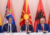 Líderes de los Balcanes en la Cumbre Open Balkan de 2022