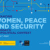 Image of the event Advancing the Women, Peace and Security Agenda in Today’s Geopolitical Context, 2022