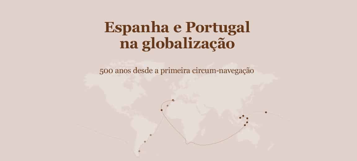 Portada del libro Espanha e Portugal na globalização. 500 anos desde a primeira circum-navegação. Real Instituto Elcano