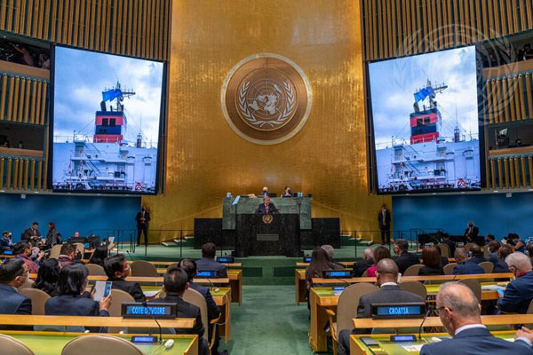 António Guterres, secretario general de la ONU, inaugura el 77º período de sesiones de la Asamblea General