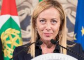 Italian Prime Minister Giorgia Meloni announces the composition of the government after talks with President Sergio Mattarella