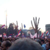 Manifestación "Kosovo je Srbija" en Belgrado en 2008