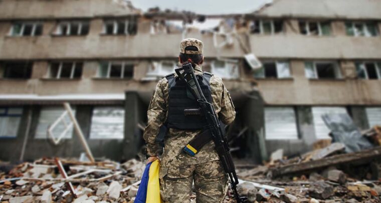 La guerra en Ucrania, año dos Portada