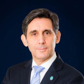 José María Álvarez-Pallete, presidente ejecutivo de Telefónica. Patronato del Real Instituto Elcano