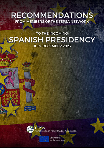 Cover TEPSA Recommendations Spanish Presidency 2023