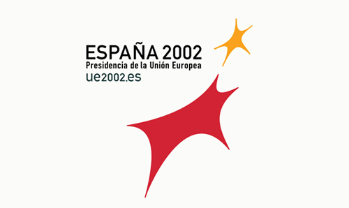 Logo de la Presidencia Española del Consejo de la UE de 2002