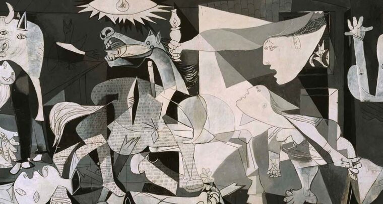 Guernica is a large 1937 oil painting by Spanish artist Pablo Picasso. It is one of his best-known works, regarded by many art critics as the most moving and powerful 