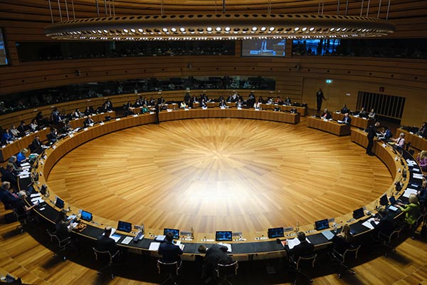 Foto general de la sesión del Consejo de Justicia y Asuntos de Interior de la UE del 9 de junio de 2023 en Luxemburgo