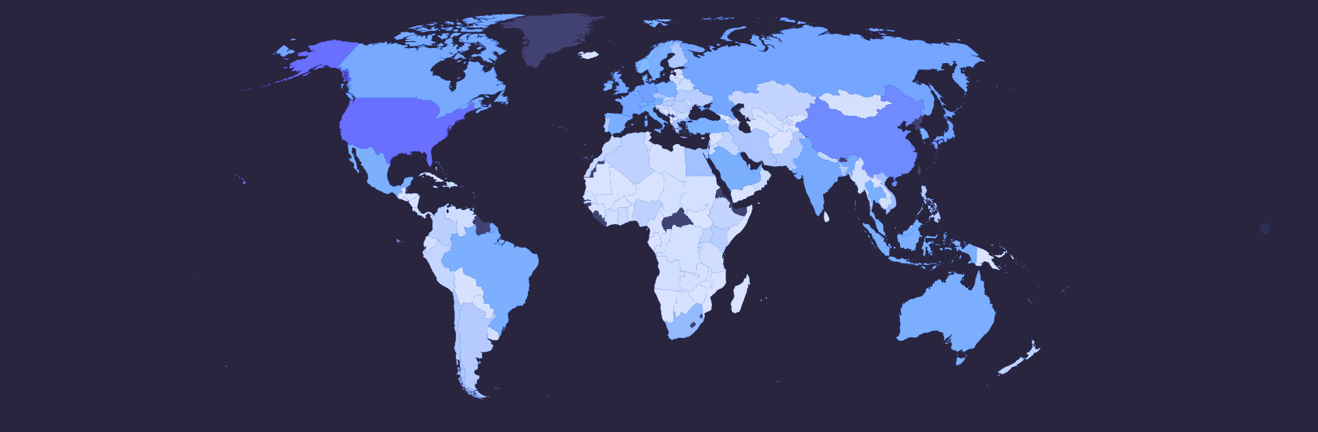 Globalización. Mapamundi que representa el ranking de los países en el Índice Elcano de Presencia Global 2022