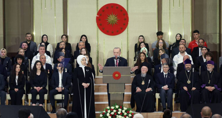 Toma de posesión del presidente turco Recep Tayyip Erdogan en Ankara el 3 junio de 2023.
