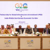 PM Narendra Modi addresses at the Partnership for Global Infrastructure and Investment & India-Middle East-Europe Economics Corridor event during G20Summit, in New Delhi on September 09, 2023.