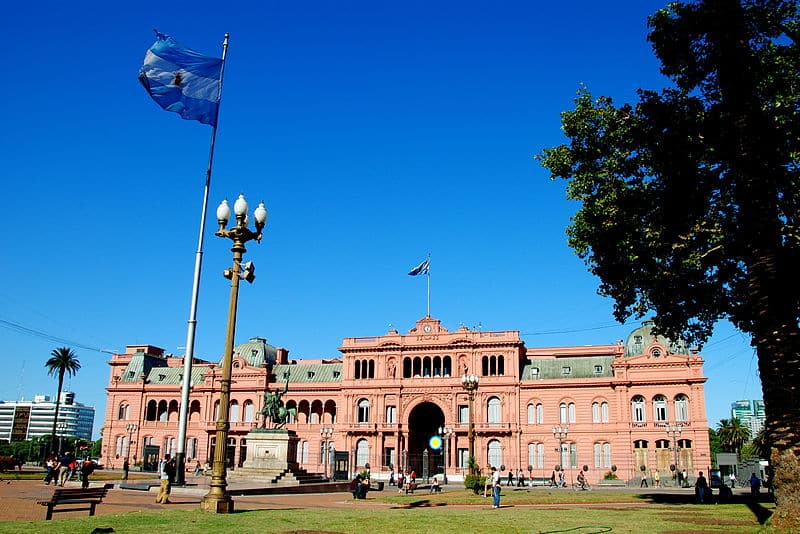 Casa Rosada, sede del poder ejecutivo de la República Argentina en Buenos Aires. Foto: Leandro Neumann Ciuffo (Wikimedia Commons / CC BY 2.0). Elecciones en Argentina