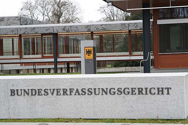 Sede del Tribunal Constitucional Federal de Alemania en la ciudad de Karlsruhe. Foto: Nicola Quarz (Wikimedia Commons / CC BY-SA 4.0)