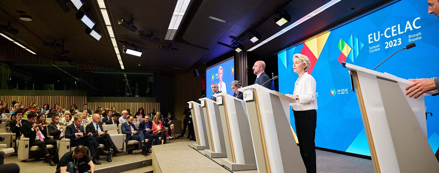 Participación de Ursula von der Leyen, presidenta de la Comisión Europea, en la Cumbre UE/CELAC 2023