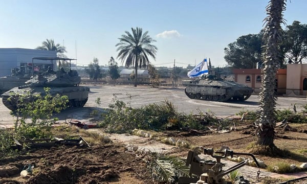Fuerzas 401 de las Fuerzas de Defensa de Israel y la Brigada Givati toman el control operativo del cruce de Rafah en el lado de Gaza (mayo de 2024). Foto: IDF Spokesperson’s Unit (Wikimedia Commons / CC BY-SA 3.0)