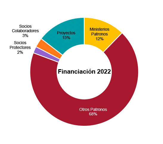 Financiación 2022. Real Instituto Elcano