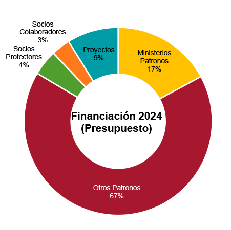 Financiación 2024 (Presupuesto). Real Instituto Elcano