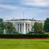 Fachada sur de la Casa Blanca, residencia oficial y lugar de trabajo del presidente de Estados Unidos, en Washington D.C.