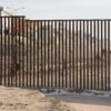 US - Mexico border fence along the Pacific Ocean just south of San Diego. Immigration