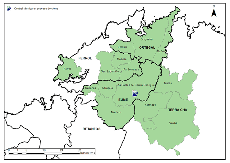 Figure 3. Just transition agreement in As Pontes (A Coruña and Lugo, Galicia)