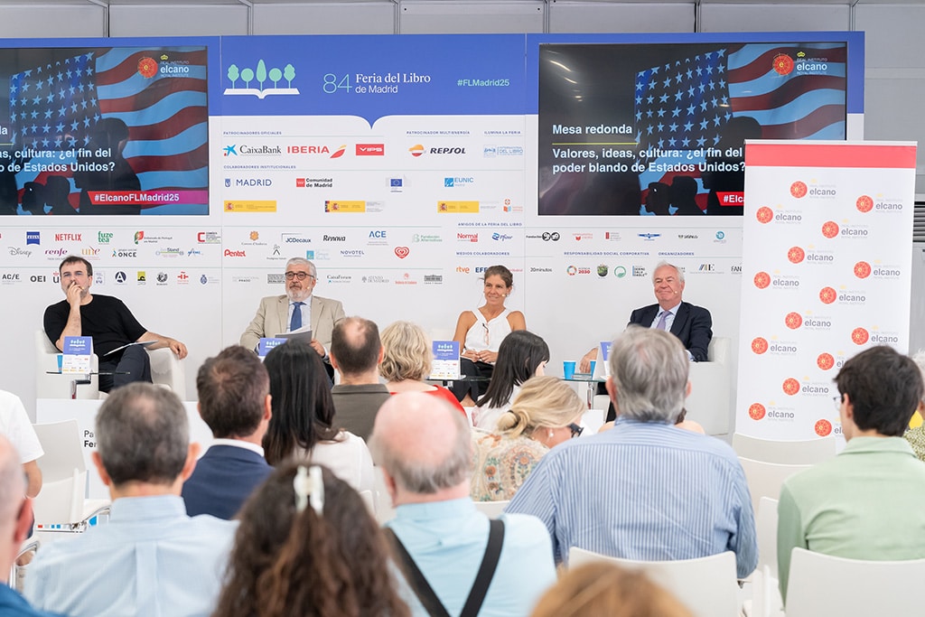 Roundtable ‘Values, ideas, culture: the end of US soft power?’. Photos: © Elcano Royal Institute.