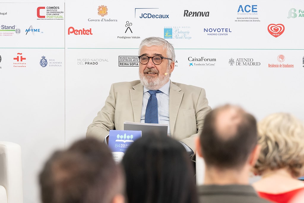 José Juan Ruiz at the roundtable ‘Values, ideas, culture: the end of US soft power?’. Photos: © Elcano Royal Institute.