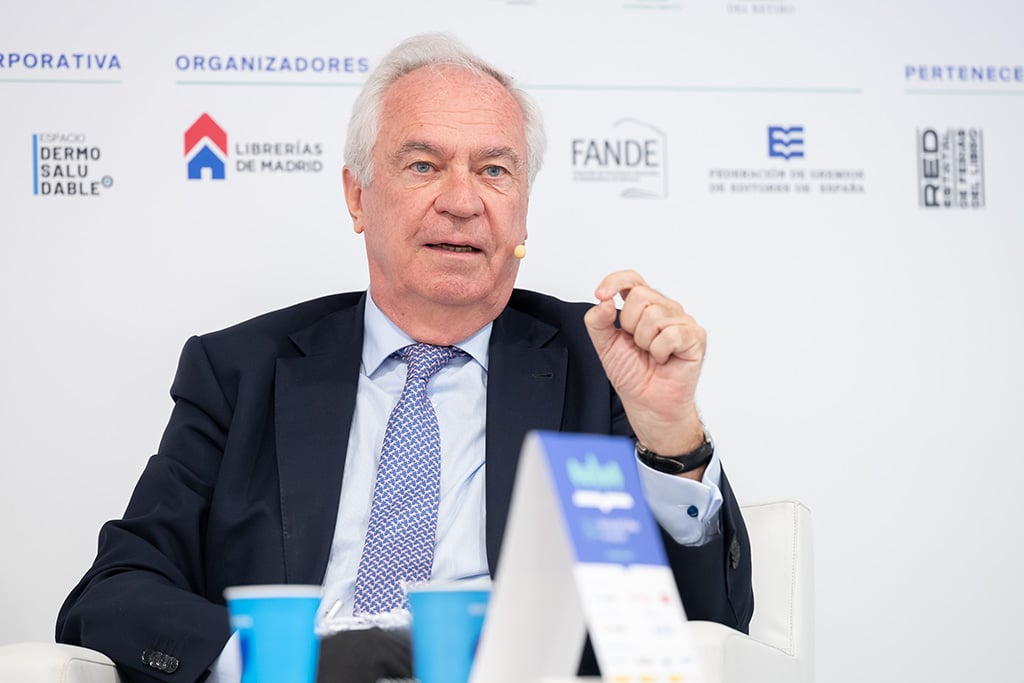 Charles Powell at the roundtable ‘Values, ideas, culture: the end of US soft power?’. Photos: © Elcano Royal Institute.