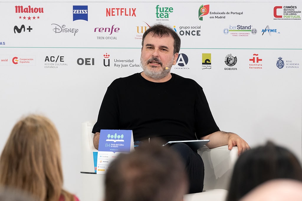 Ángel Badillo Matos at the roundtable ‘Values, ideas, culture: the end of US soft power?’. Photos: © Elcano Royal Institute.