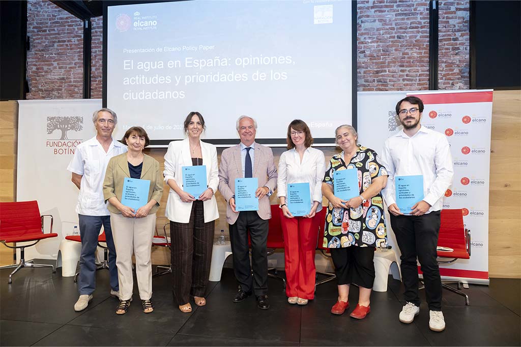 Presentación de Elcano Policy Paper: “El agua en España: opiniones, actitudes y prioridades de los ciudadanos”. Fotos: © Real Instituto Elcano.