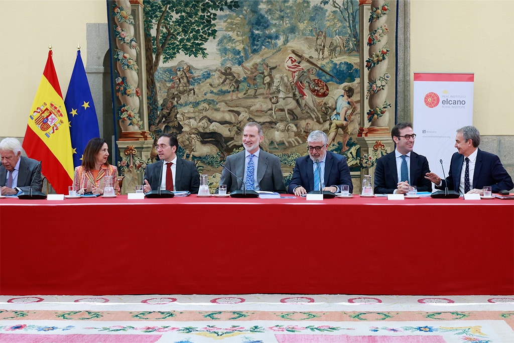 Reunión del Patronato del Real Instituto Elcano. Foto: © Casa de S.M. el Rey.