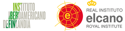 Logos of the Instituto Iberoamericano de Finlandia and the Elcano Royal Institute