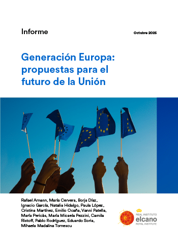 Portada de la publicación "Generación Europa: propuestas para el futuro de la Unión"