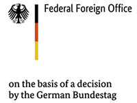Logo Federal Foreign Office Germany. Dialogue geopolitics 