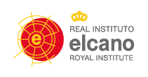 Logo Elcano Dialogue geopolitics meets green transition