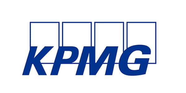 Logo de KPMG. Socios colaboradores, Real Instituto Elcano