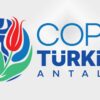 Logo de la COP31 en Antalya, Turquía.